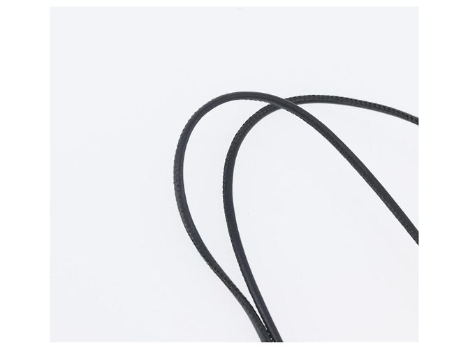 Hermès HERMES Il Mio Piccolo Collana Kelly PM Pelle Nera Auth 170847M Nero - vista 6