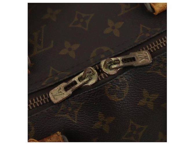 LOUIS VUITTON Borsa Boston Monogram Keepall 50 M41426 LV Auth 171390 Monogramma - vista 10