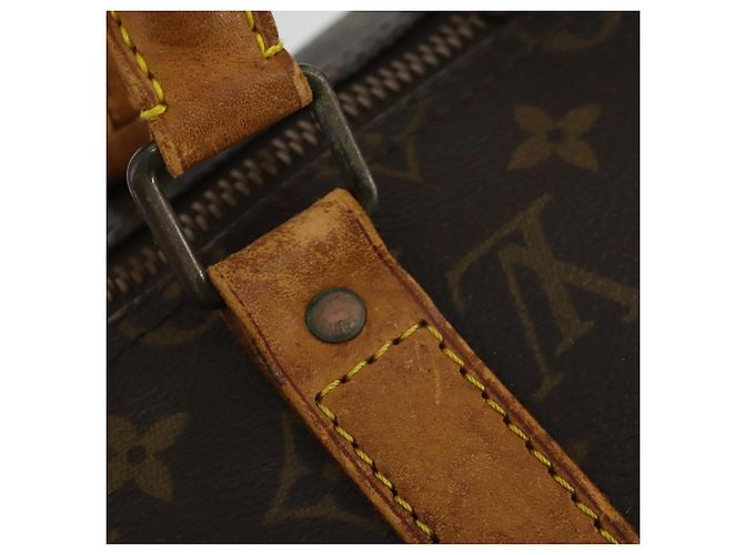 LOUIS VUITTON Borsa Boston Monogram Keepall 50 M41426 LV Auth 171390 Monogramma - vista 18