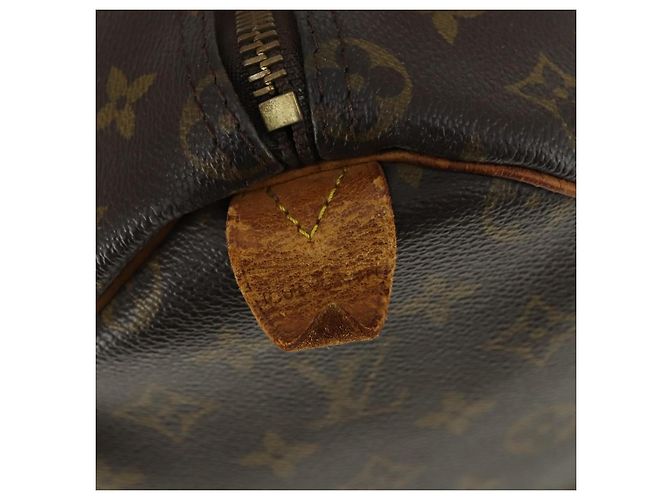 LOUIS VUITTON Borsa Boston Monogram Keepall 50 M41426 LV Auth 171390 Monogramma - vista 19