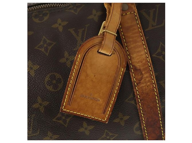 LOUIS VUITTON Borsa Boston Monogram Keepall 50 M41426 LV Auth 171390 Monogramma - vista 20