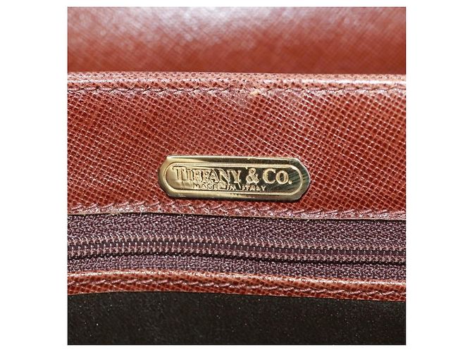 Autre Marque Borsa a spalla a catena in pelle marrone dorato Auth 173250V D'oro - vista 20