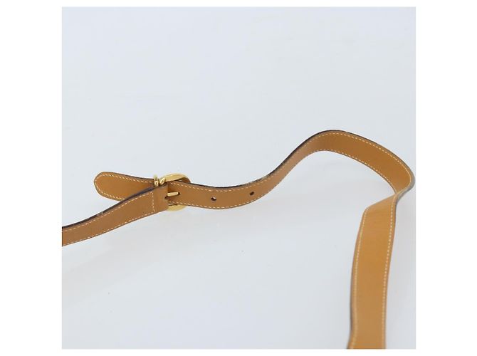 Bolsa Sherry Line em PVC Bege Micro GG Supreme Web da GUCCI 001 115 0918 Auth BA10601 Dourado - vista 7