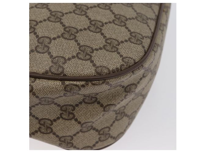 Gucci GG Supreme Web Sherry Line Tasche PVC Beige Gold 56 02 032 Auth bs33419 Golden - Ansicht 17