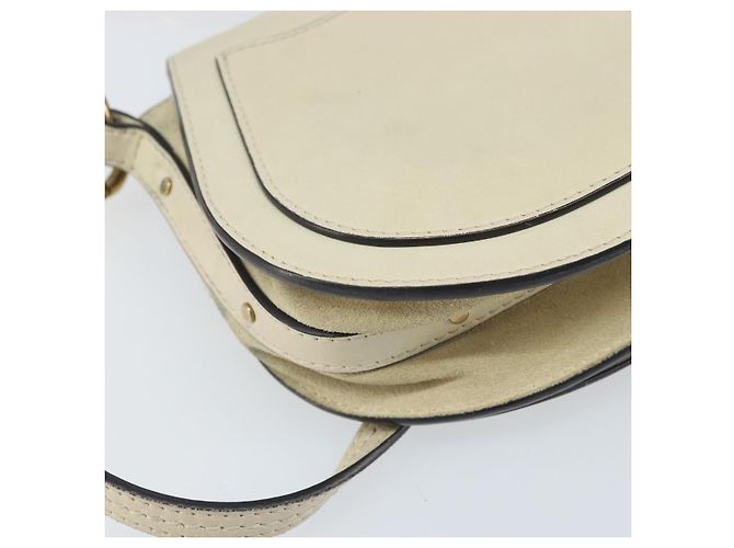 Chloé Borsa a mano Chloe Nile in pelle 2 in 1 avorio oro Auth 169835 D'oro Crudo - vista 18