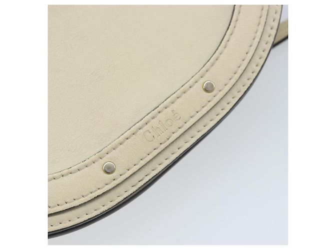 Chloé Borsa a mano Chloe Nile in pelle 2 in 1 avorio oro Auth 169835 D'oro Crudo - vista 19