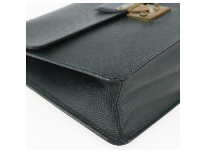 LOUIS VUITTON Pochette Kourad in Taiga Borsa Clutch Épicea M30194 LV Auth th6596 - vista 14