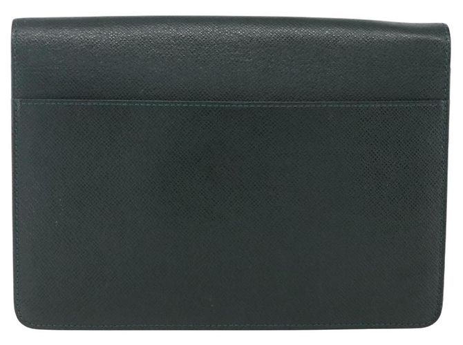 LOUIS VUITTON Pochette Kourad in Taiga Borsa Clutch Épicea M30194 LV Auth th6596 - vista 2