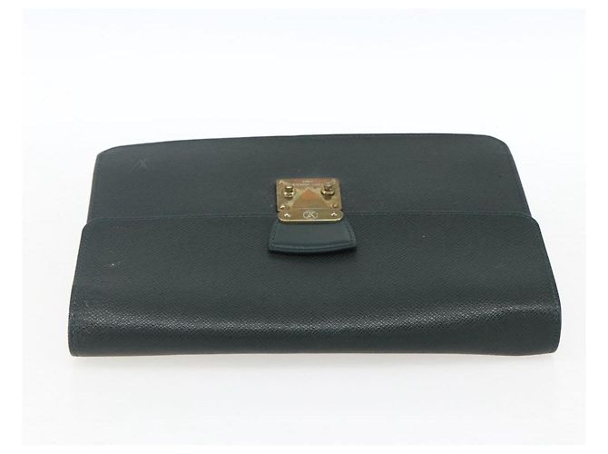 LOUIS VUITTON Pochette Kourad in Taiga Borsa Clutch Épicea M30194 LV Auth th6596 - vista 5