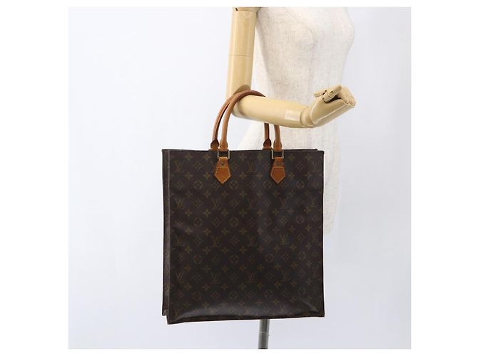 LOUIS VUITTON Borsa Sac Plat Monogram M51140 LV Auth ka2515 Monogramma - vista 19