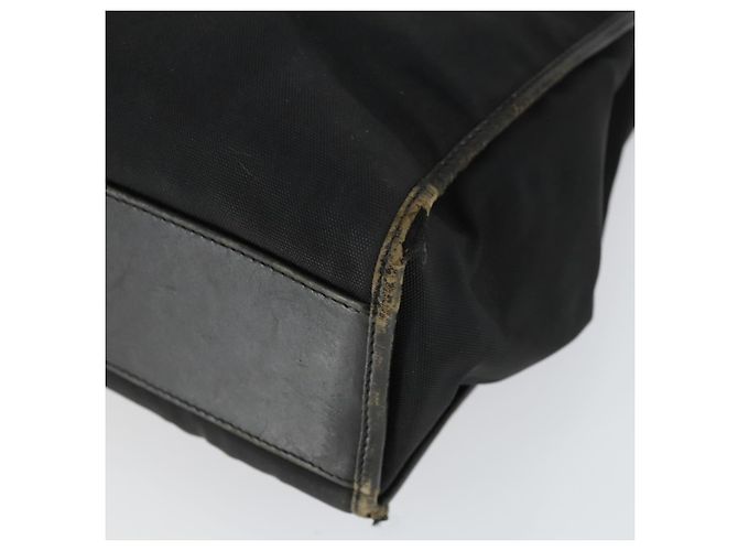 Borsa GUCCI Nylon 2 Set Kaki Nero Auth ti3748 Cachi - vista 8