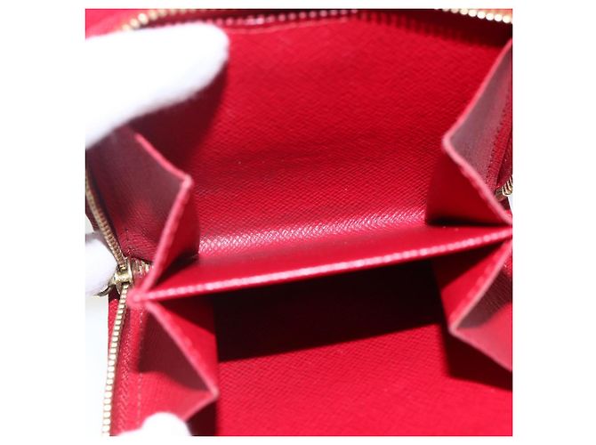 LOUIS VUITTON Monogram Cherry Compact Zip Bifold Wallet M95005 LV Auth 165814V - view 10