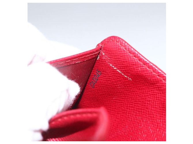 LOUIS VUITTON Monogram Cherry Compact Zip Bifold Wallet M95005 LV Auth 165814V - view 11