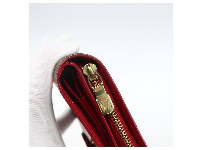 LOUIS VUITTON Monogram Cherry Compact Zip Bifold Wallet M95005 LV Auth 165814V - view 17