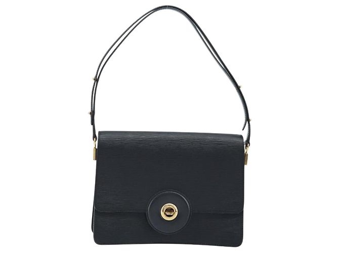 LOUIS VUITTON Epi Free Run Schultertasche Schwarz M52402 LV Auth ep13349 - Ansicht 13