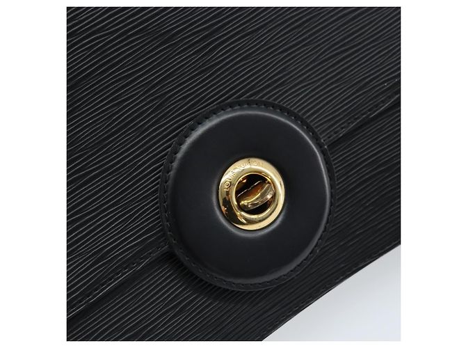 LOUIS VUITTON Epi Free Run Schultertasche Schwarz M52402 LV Auth ep13349 - Ansicht 17