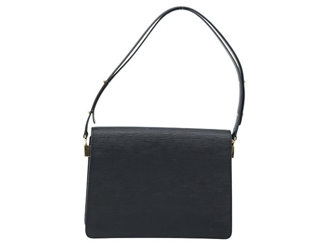 LOUIS VUITTON Epi Free Run Schultertasche Schwarz M52402 LV Auth ep13349 - Ansicht 2