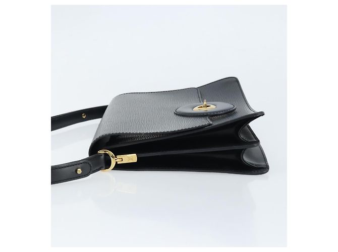 LOUIS VUITTON Epi Free Run Schultertasche Schwarz M52402 LV Auth ep13349 - Ansicht 4