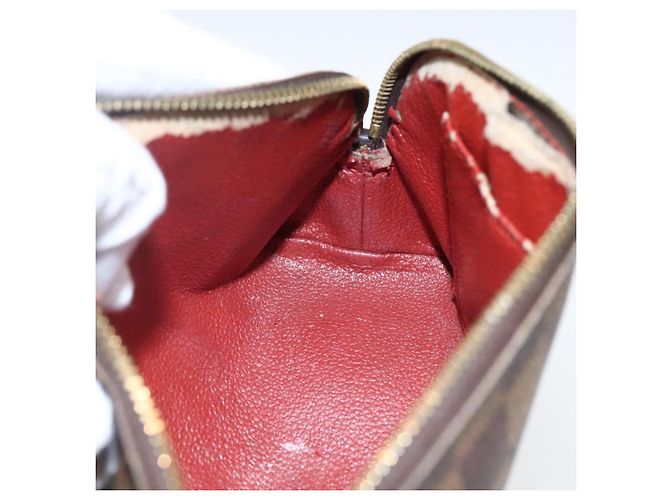LOUIS VUITTON Pochette Cosmetica PM Damier Ebene N47516 Auth LV 166844 - vista 18