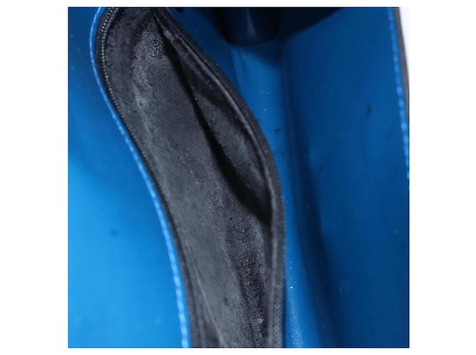 LOUIS VUITTON Epi Pochette Arche Borsa a Spalla Blu M52575 LV Auth ka2567 - vista 11