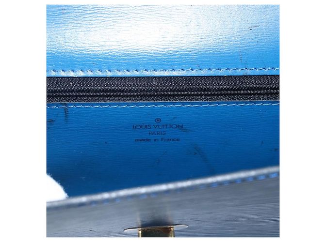 LOUIS VUITTON Epi Pochette Arche Borsa a Spalla Blu M52575 LV Auth ka2567 - vista 20