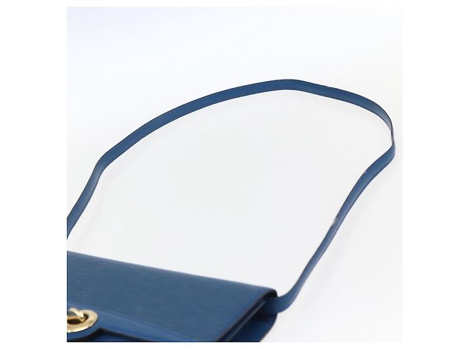 LOUIS VUITTON Epi Pochette Arche Borsa a Spalla Blu M52575 LV Auth ka2567 - vista 8