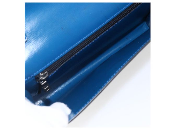 LOUIS VUITTON Epi Pochette Arche Borsa a Spalla Blu M52575 LV Auth ka2567 - vista 9
