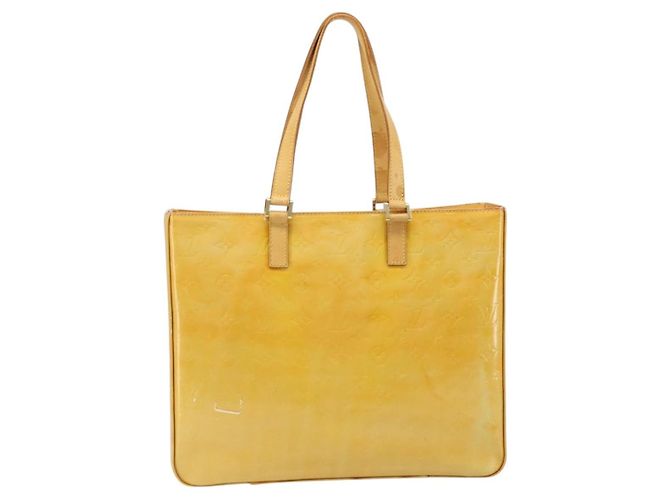 LOUIS VUITTON Monogram Vernis Columbus Tote Bag Grau M91028 LV Auth 172106 - Ansicht 2