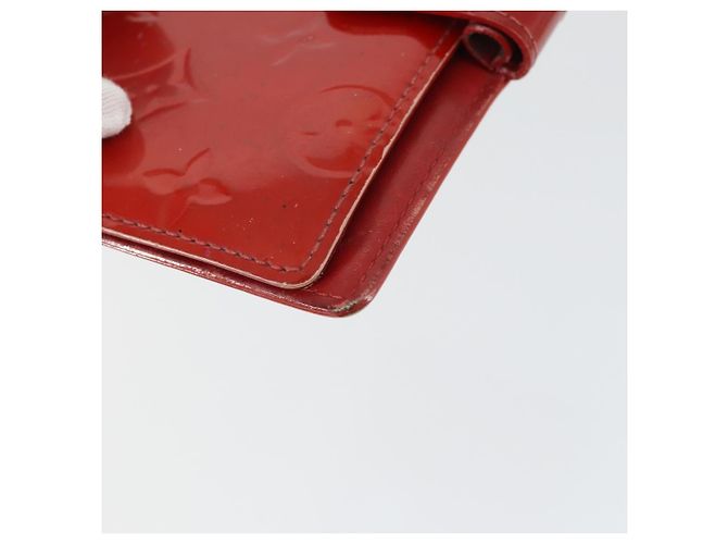 LOUIS VUITTON Agenda PM en Epi Monogram Vernis Cubierta de Día 2 Set Rojo LV Auth bs33370 Roja - vista 15
