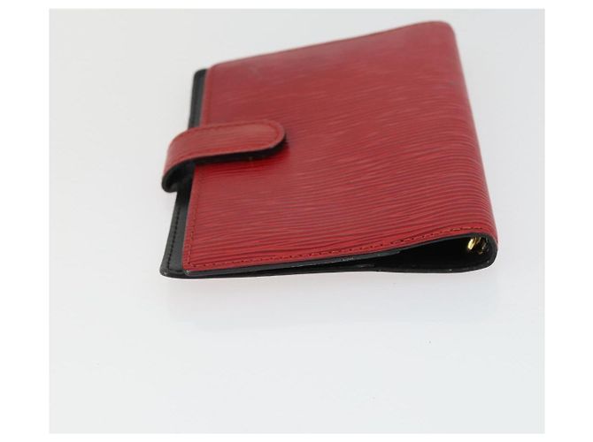 LOUIS VUITTON Agenda PM en Epi Monogram Vernis Cubierta de Día 2 Set Rojo LV Auth bs33370 Roja - vista 5