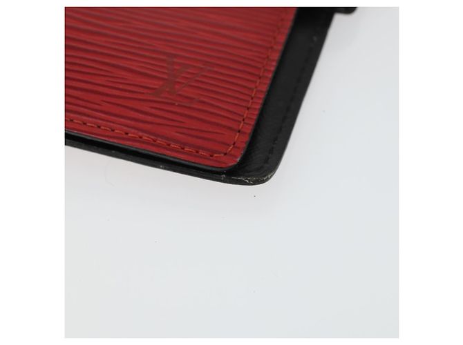LOUIS VUITTON Agenda PM en Epi Monogram Vernis Cubierta de Día 2 Set Rojo LV Auth bs33370 Roja - vista 7