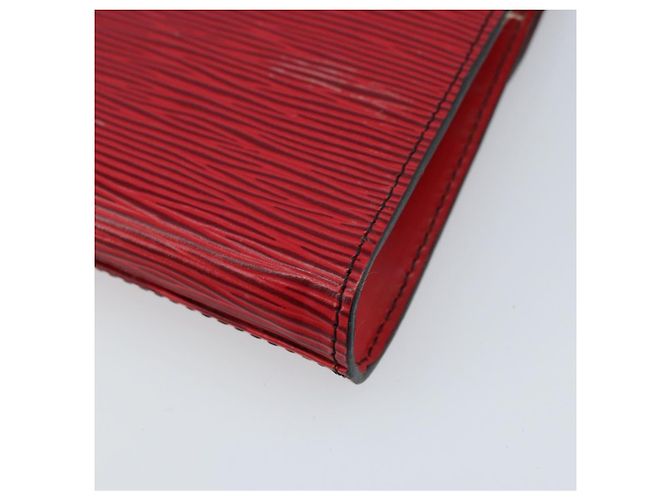 LOUIS VUITTON Clutch Art Déco Epi Rosso M52637 LV Auth ep13508 - vista 15