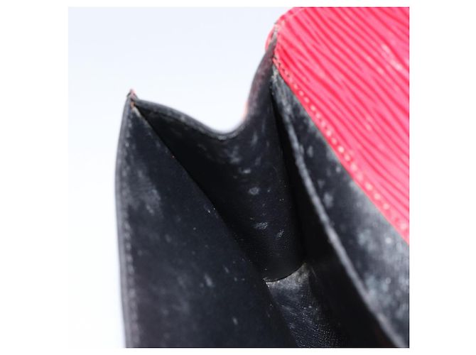 LOUIS VUITTON Clutch Art Déco Epi Rosso M52637 LV Auth ep13508 - vista 18