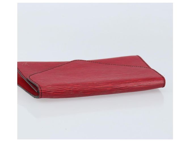LOUIS VUITTON Clutch Art Déco Epi Rosso M52637 LV Auth ep13508 - vista 5