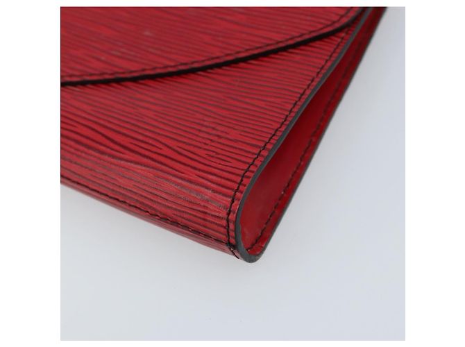 LOUIS VUITTON Clutch Art Déco Epi Rosso M52637 LV Auth ep13508 - vista 7