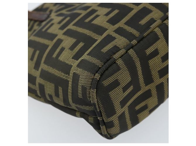 FENDI Zucca Canvas Tote Bag Braun Schwarz Auth ep13557 - Ansicht 17