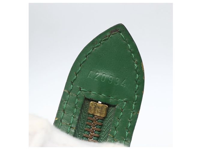 LOUIS VUITTON Borsa da Shopping Epi Saint Jacques Verde M52274 LV Auth 173655 - vista 12