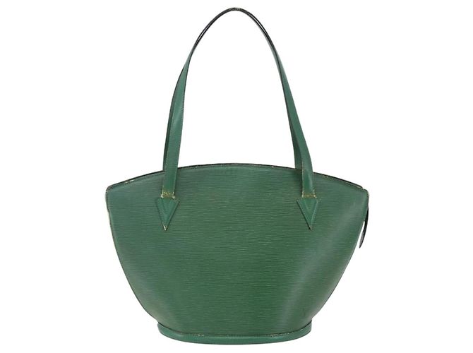 LOUIS VUITTON Borsa da Shopping Epi Saint Jacques Verde M52274 LV Auth 173655 - vista 13