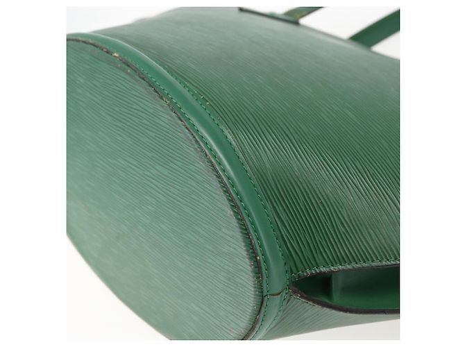 LOUIS VUITTON Borsa da Shopping Epi Saint Jacques Verde M52274 LV Auth 173655 - vista 16
