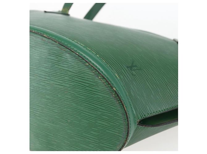 LOUIS VUITTON Borsa da Shopping Epi Saint Jacques Verde M52274 LV Auth 173655 - vista 8