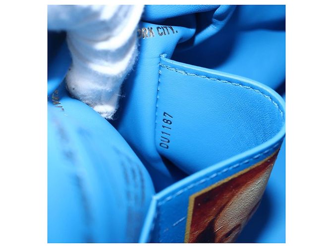 LOUIS VUITTON Coleção Masters RUBENS Bolsa Speedy 30 Azul M43305 Auth 165359SM - vista 11
