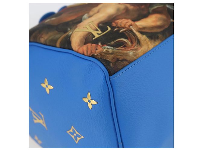 LOUIS VUITTON Coleção Masters RUBENS Bolsa Speedy 30 Azul M43305 Auth 165359SM - vista 15
