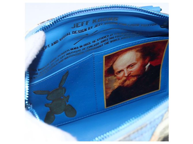 LOUIS VUITTON Coleção Masters RUBENS Bolsa Speedy 30 Azul M43305 Auth 165359SM - vista 22