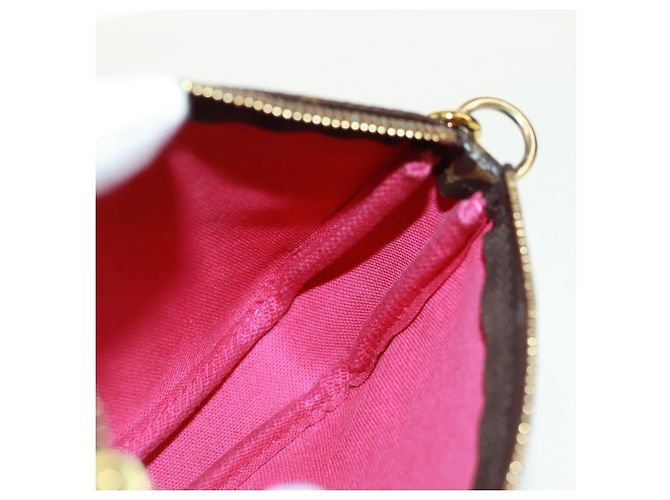 LOUIS VUITTON Mini Pochette Accessori Ski Bear Monogram M67769 171332M Monogramma - vista 21