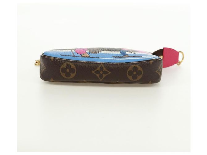 LOUIS VUITTON Mini Pochette Accessori Ski Bear Monogram M67769 171332M Monogramma - vista 5