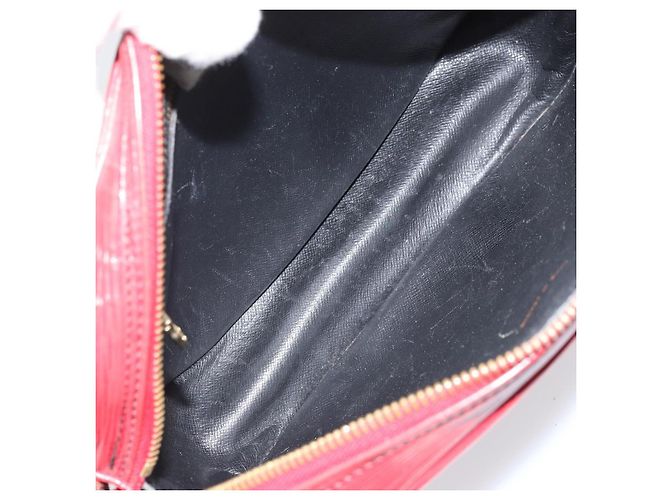LOUIS VUITTON Bolso de Hombro Epi Jeune Fille MM Rojo M52157 LV Auth 171057 Roja - vista 10