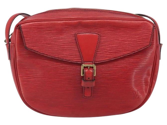 LOUIS VUITTON Bolso de Hombro Epi Jeune Fille MM Rojo M52157 LV Auth 171057 Roja - vista 13