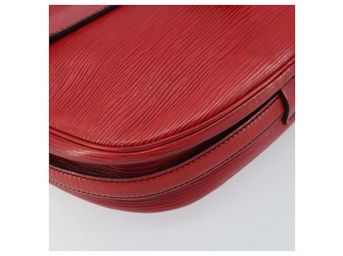 LOUIS VUITTON Bolso de Hombro Epi Jeune Fille MM Rojo M52157 LV Auth 171057 Roja - vista 15