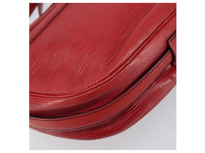 LOUIS VUITTON Bolso de Hombro Epi Jeune Fille MM Rojo M52157 LV Auth 171057 Roja - vista 17