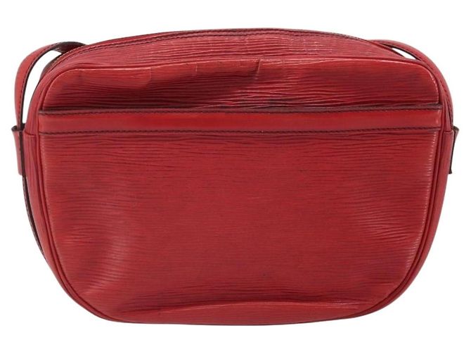 LOUIS VUITTON Bolso de Hombro Epi Jeune Fille MM Rojo M52157 LV Auth 171057 Roja - vista 2